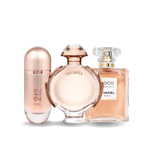 Leve 3 pelo Preço de 1 - 212 VIP Rosé | Olympéa | Coco Mademoiselle 100ml ® Promoção Limitada