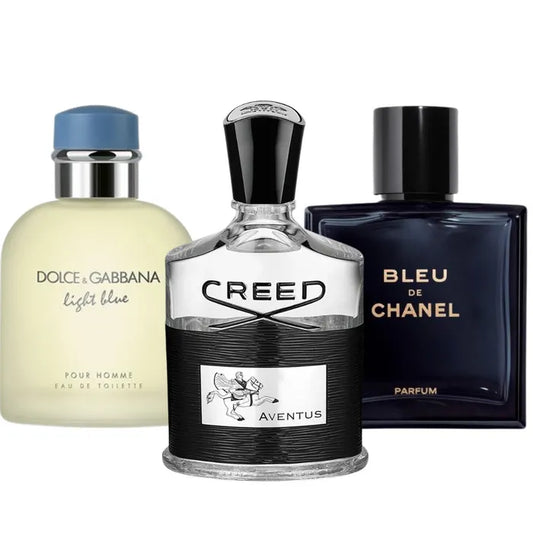Leve 3 pelo Preço de 1 - Light Blue | Aventus | Bleu de Chanel 100ml ® Promoção Limitada